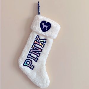 new! Victoria Secret Pink Christmas stocking